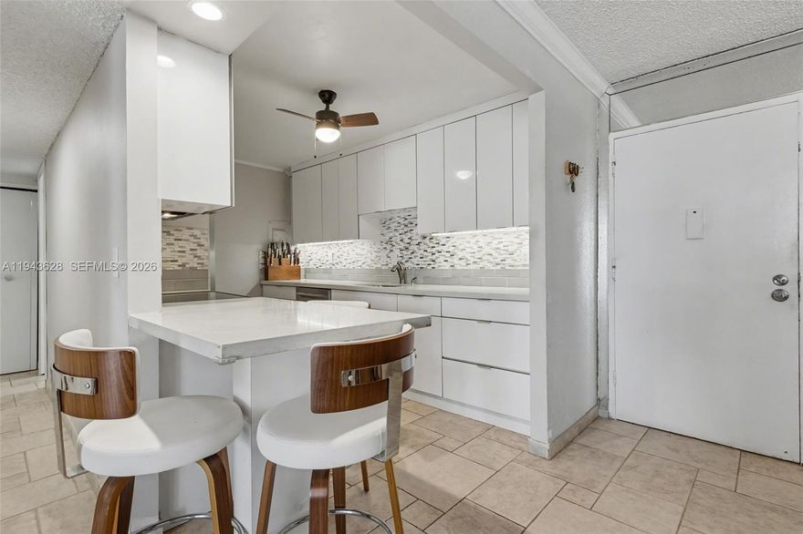 Beautiful 2BR/2BA condo on Hollywood Beach with stunning Intracoastal views and breathtaking sunsets. This spacious, move-in-ready home features an upgraded kitchen and bathrooms, ample closets, impact windows and doors, and the option to purchase fully furnished. Enjoy a sunny pool area with BBQ, laundry on the same floor (included in maintenance), and small-pet approval. The building has passed its 50-year inspection, offers a new roof, and updated hallways with tile floors and fresh paint. Just steps from the Hollywood Beach Boardwalk with oceanfront dining, shops, and entertainment. Ideally located between Miami and Fort Lauderdale with easy access to airports, fine dining, shopping, and nightlife. Perfect as a vacation home or full-time retreat.