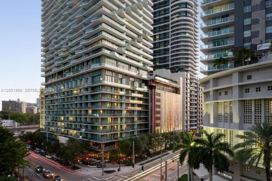 LOCATED IN THE HEART OF BRICKELL!! BEST AMENITIES AND HOTEL SERVICES!!
1 Bed / 1 Bath. BOSCH STAINLESS STEEL APPLIANCES.

24-hour amenities for residents: concierge services, valet parking, in-room dining, fitness center and spa. Hotel pool with dining options at the pool deck.

Move into one of the newest and most modern buildings in the area.

Priced to sell and currently the best value in the building—an exceptional opportunity for buyers looking to secure a prime unit in Brickell.
