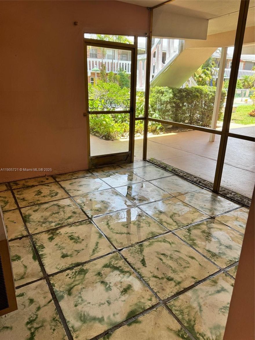 Excellent opportunity to own in the heart of Hallandale beach! Spacious 1st floor unit in 55+ community just steps away from the pool, low association fee, and conveniently located just minutes from the beach, Gulfstream village and casino, shopping centers, public transportation, dining and more! As per association, 40-year cert has been completed. Motivated seller, all offers will be reviewed.