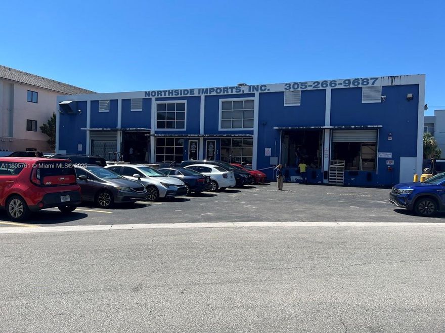 Fantastic Investment Opportunity for Sale Industrial Warehouse of 18,496 sf Building situated on a large 30,317 sf Lot, with 4 Street Level Loading Doors with a Built Ramp on the side of the Building, the property have 40 parking spaces and many Office spaces and 7 Bathrooms.
Zone Light Manufacturing/Storage M-1 Industrial 
Built: 1968
Hialeah, FL offers a unique blend of cultural richness, affordability, and convenient access to many shopping plazas, restaurants and business making very attractive to investors and owner users & perfect opportunity for investment 
This Warehouse sits in a strategic location with major traffic & its close proximity to Miami, Miami Beach, Miami International Airports, the Port of Miami, Doral, Downtown Miami, Palmetto Expressway.
This property is unique