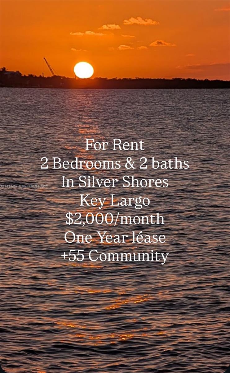 SILVER SHORES MOBILE HOME - Residential Lease