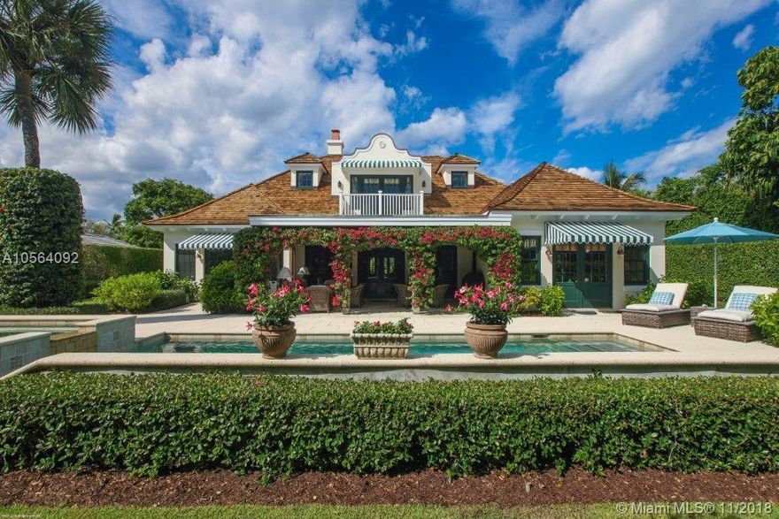 Exceptional architectural details displaying Dutch Colonial influence are enhanced by rich wood finishes to create a warm and inviting Island retreat.  Beyond the brick pavered entry lies an impeccably maintained 4-bedroom, office/den, 5.5-bath residence overlooking a serene pool/spa area. Constructed in 2007, this masterfully built home provides 3,511± square feet of comfortably sophisticated living spaces. The main floor includes a grand room with living and dining areas featuring a stately fireplace as its centerpiece. Adjoining the grand room is a spacious family area with gourmet kitchen offering state-of-the-art accoutrements that would appeal to any chef.  Also on the ground level, there are 2 bedrooms with 3.5 baths including a luxurious master suite that includes an office/den.