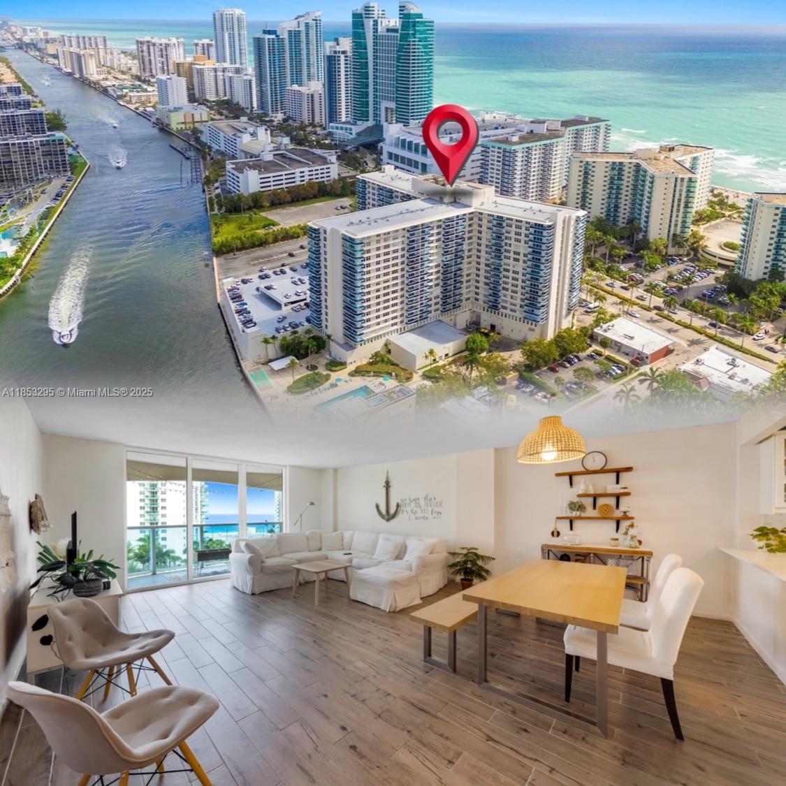 Don’t miss this fully remodeled oceanfront condo in the Hallmark of Hollywood. This 2 bed 2 bath unit features beautiful water views, new A/C and water heater, an open kitchen with oversized countertop, and impact windows and doors. FHA approved and allows immediate rentals, making it ideal for living or investing. Enjoy top amenities including 24/7 security, heated pool, gym, sauna, movie room, and more. Just steps from the beach and close to shops, restaurants, and a new synagogue. This one won’t last.