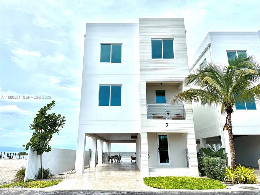 Luxury 5-Bedroom Waterfront Home in the Florida Keys  in Marathon, Florida! This stunning 5-bedroom, 5.5-bath residence sits on the desirable bay side, offering breathtaking water views and endless sunsets. Perfectly designed for comfort and entertaining, the home features an open-concept living space, gourmet kitchen, and spacious bedrooms with en-suite baths for ultimate privacy. Step outside to enjoy resort-style living with a sparkling pool, expansive patio, and direct access to the bay. Boating enthusiasts will love the assigned dock slip,
making days on the water effortless. Whether you're seeking a full-time residence, vacation getaway, or
investment property, this home delivers the ultimate Keys lifestyle—luxury, relaxation, and adventure
right at your doorstep.