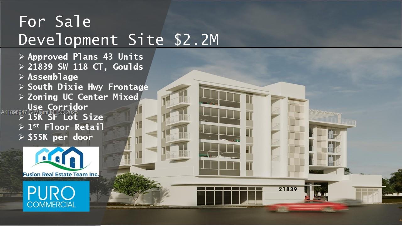 21800 S Dixie Hwy, Goulds, FL, 33170/$2,200,000 3 21800 S Dixie Hwy