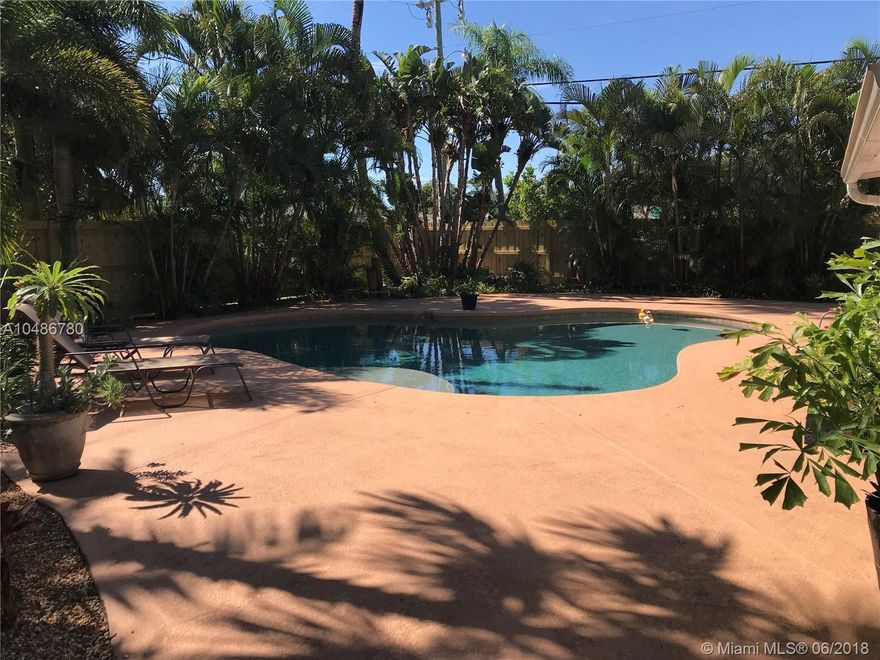 STUNNING PRIVATE TROPICAL OASIS!!!! SOLID CBS CONSTRUCTION! SPLIT 3/2/1 FLOOR PLAN. POLISHED TERRAZZO FLOORS! RESORT STYLE BACK YARD WITH TROPICAL LANDSCAPE AND OVER SIZED POOL ON FULLY FENCED BACKYARD ON 1/4 ACRE! DOUBLE GATE ACCESS TO EASILY ALLOW FOR BOAT, RV OR TRUCK PARKING. 
TWO AIR CONDITIONED ADDITIONAL STORAGE UNITS IN BACK SIDE YARD! NO RESTRICTIONS! AC 2012, ROOF 2003, WATER HEATER 2016, 4 ZONE IRRIGATION SYSTEM. MARTIN COUNTY TAXES! CLOSE TO BEACH, BOAT RAMPS, INLET, PARKS AND SHOPPING! ALL SIZES ARE APPROXIMATE. HOME IS SECURED WITH HURRICANE PROTECTION.