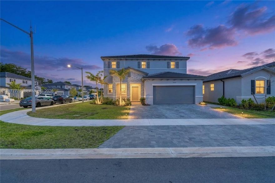 Stunning corner lot residence featuring Lennar’s highly desirable Next Gen® floor plan, offering exceptional privacy, flexibility, and built-in income potential.
This home showcases upgraded flooring throughout the entire property, creating a seamless, modern, high end aesthetic.
The main residence offers 4 spacious bedrooms, 2.5 bathrooms, and a 2-car garage with an open-concept layout designed for both comfortable living and elegant entertaining, the primary suite offer two large walk in closets, offering exceptional storage. The gourmet kitchen is enhanced with a top-of-the line refrigerator and generous counter space, flowing beautifully into the bright and airy living and dining open areas.
Situated on a premium corner lot, the property enjoys enhanced privacy, additional outdoor space, and impressive curb appeal a rare advantage within the community.
The private Next Gen suite features its own separate entrance and includes 1 bedroom, 1 full bathroom, living area, kitchenette, PLUS its own washer and dryer, offering complete independence and convenience. Currently generating $1,800 per month with impeccable tenants in place, providing immediate and stable cash flow, 
This home perfectly blends luxury, privacy, multigenerational flexibility, and investment potential a rare opportunity in today’s market. (NO HOA) spacious backyard with plenty of room to build a pool.