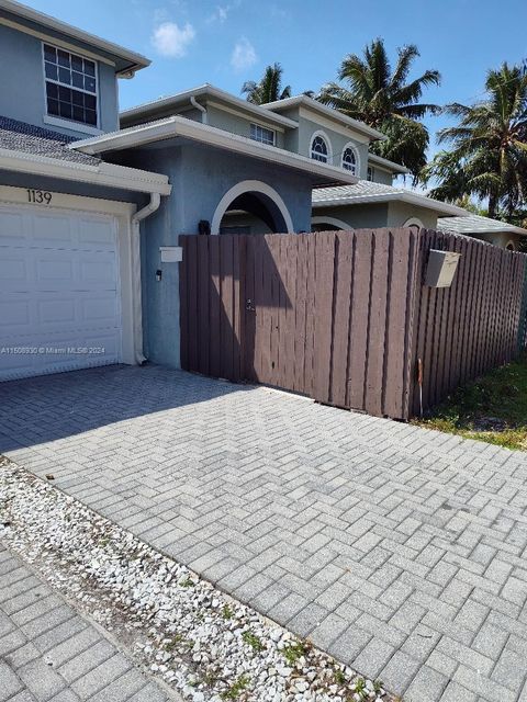 A home in Fort Lauderdale