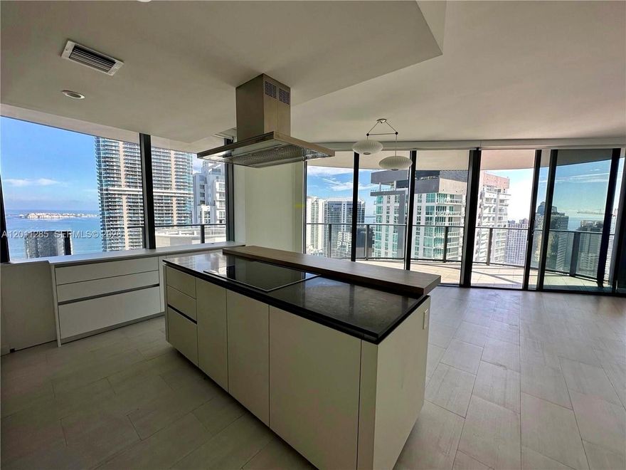 Brickell Flatiron, the Ultra-Luxury Condo developed by the renowned Ugo Colombo. This 64-story glass tower features the highest quality Italian finishes, unparalleled services, resort-style amenities, and expansive residences. Top-of-the-line Miele appliances will make your kitchen a superb dynamic space for creating fabulous dishes and entertaining guests. Spectacular location in the heart of Brickell: conveniently located steps from Brickell City Center, Mary Brickell Village, Publix, pharmacies, and the finest restaurants in town. This city oasis will make you feel just at home!