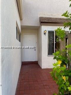 CAN'T MISS THIS OPPORTUNITY!!! Beautiful Town house in the heart of Plantation, 3 bedrooms and 2.5 Bathrooms, all tiled first floor, carpet on second floor, very spacious, very bright with large sliding doors in the living room, nice kitchen with space for a daily dinning table, washer and Dryer on first floor, garage for one car, Roof is new 4 years, A/C is 4 years old, very quiet neighborhood, 650 Credit score by association, Close to shopping Center, New Mall 3 blocks away, BUYER WILL PAY THE ASSESMENT!!!! IS TENANT OCCUPIED, MONTH TO MONTH.