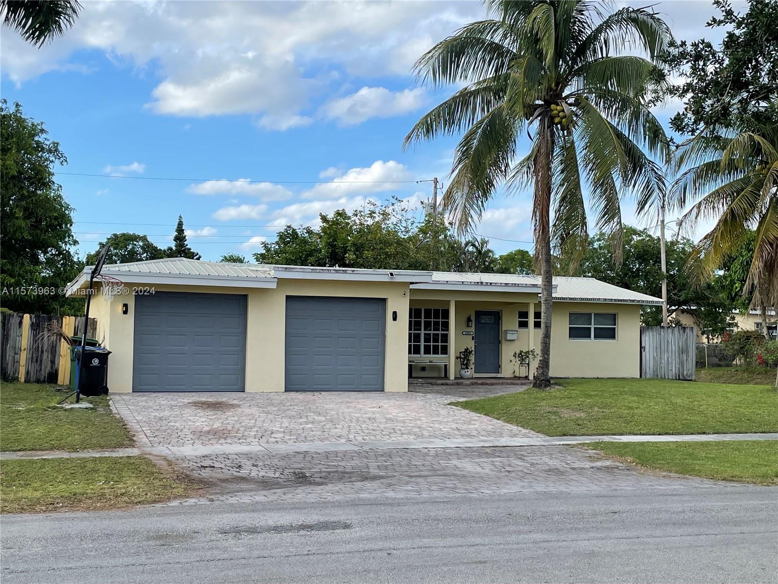 BEAUTIFULLY MAINTAINED SPACIOUS 3/2 WITH DEN /OFFICE, SINGLE FAMILY HOME CONVENIENTLY LOCATED IN HEART OF FT. LAUDERDALE, NEAR 95 & 595 EXPRESSWAY. BRAZILIAN CHERRY WOOD FLOORS & NEUTRAL PAINT THROUGHOUT. HUGE LIVING AREA AND KITCHEN WITH QUARTZ COUNTERTOPS. UPDATED BATHROOMS, IMPACT WINDOWS, METAL ROOF, TANKLESS WATER HEATER AND MUCH MORE. 15-MINUTE DRIVE FROM LOS OLAS BEACH AND FT. LAUDERDALE AIRPORT AND EASY ACCESS TO MAJOR HIGHWAYS. HUGE BACKYARD WITH MANGO TREE AND MUCH MORE. PERFECT FOR INVESTORS AS AIRBNB. YOU WILL FALL IN LOVE WITH THIS HOUSE, MUST SEE TO APPRECIATE!