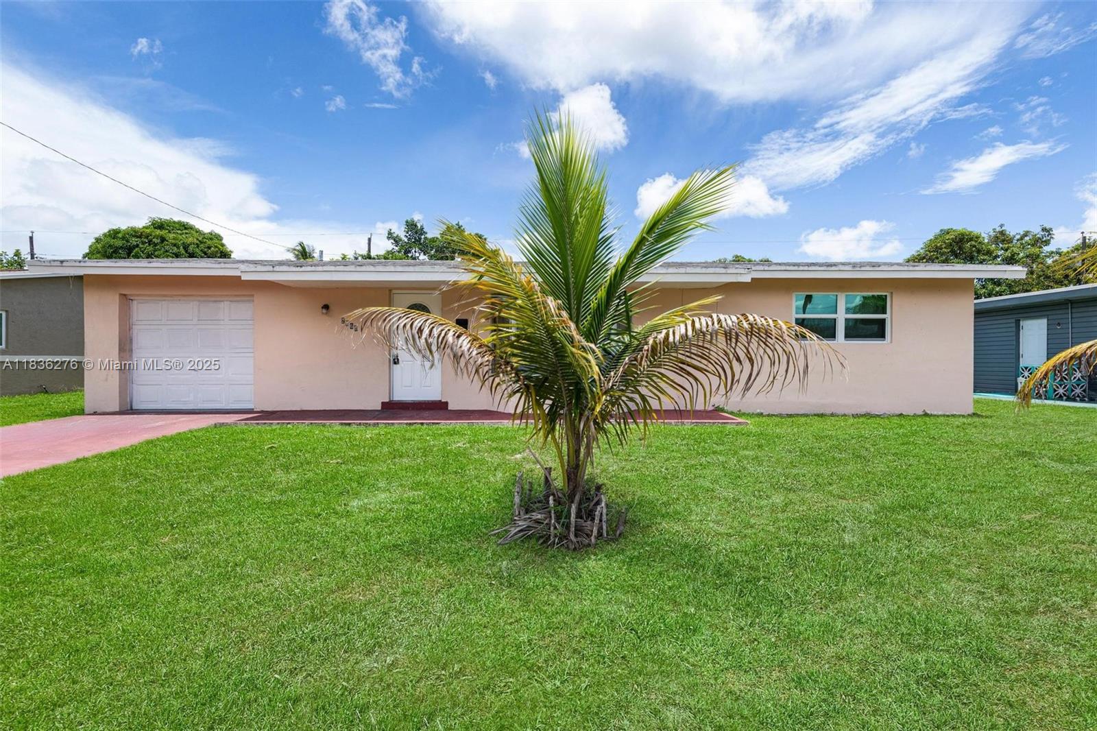Charming ranch-style home featuring 3 bedrooms and 2 bathrooms, a one-car garage, and a spacious backyard—perfect for outdoor living and entertaining. This well-maintained property offers a comfortable interior with a practical layout that supports everyday living. The home is in move-in ready condition, making it ideal for buyers seeking immediate occupancy. Conveniently located near shopping, dining, and commuter routes, this home offers both comfort and accessibility in a desirable residential setting.