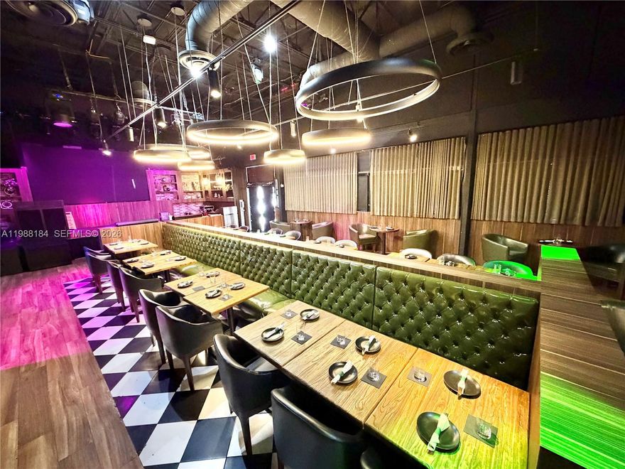 FOR SALE – Turnkey Restaurant with Full Build-Out + Approved Use + Prime Doral Location. Exceptional opportunity to acquire a fully operational restaurant in the heart of Doral on high-traffic NW 107th Ave. Approximately 4,200 SF with full kitchen, grease trap, walk-in cooler & freezer, and high-end build-out. Approved for restaurant, bar, and live entertainment. Over $250K in equipment plus premium sound system. Liquor license (4COP) in place. Strong visibility, established location, and ready for immediate operation. Ideal for experienced operators or investors looking for a turnkey concept. Contact me today for more information and private showing.
