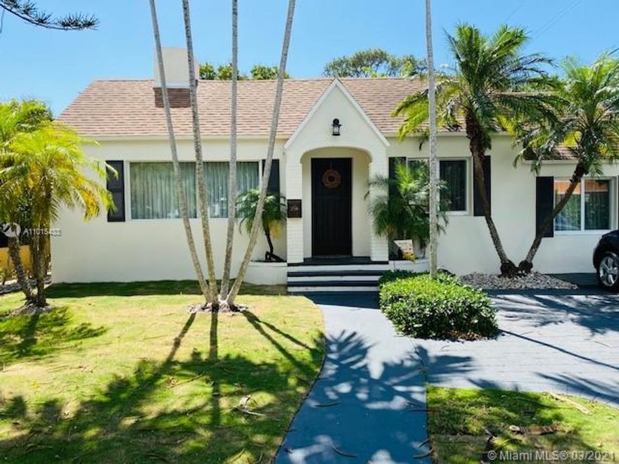 Amazing house in the Roads area - 3 bed - 2.5 bath house which can easily be converted into a  4 bed - 3 full baths.  House has an incredible enclosed backyard for buyer to place a pool, a playground and much more.  Completely renovated -- new floors, stainless steel appliances, granite countertops.  Impact windows and shutters (just a few small windows). air conditioning is only three years old.  House was recently painted and treated with termite tent.  Laundry is currently located in one of the bathrooms but can easlily be relocated allowing you to have a full 3 baths.  Backyard is fully fence.  House has alarm system in place.  Two car driveway.  Enjoy the comfort and layout of this home... make it yours!