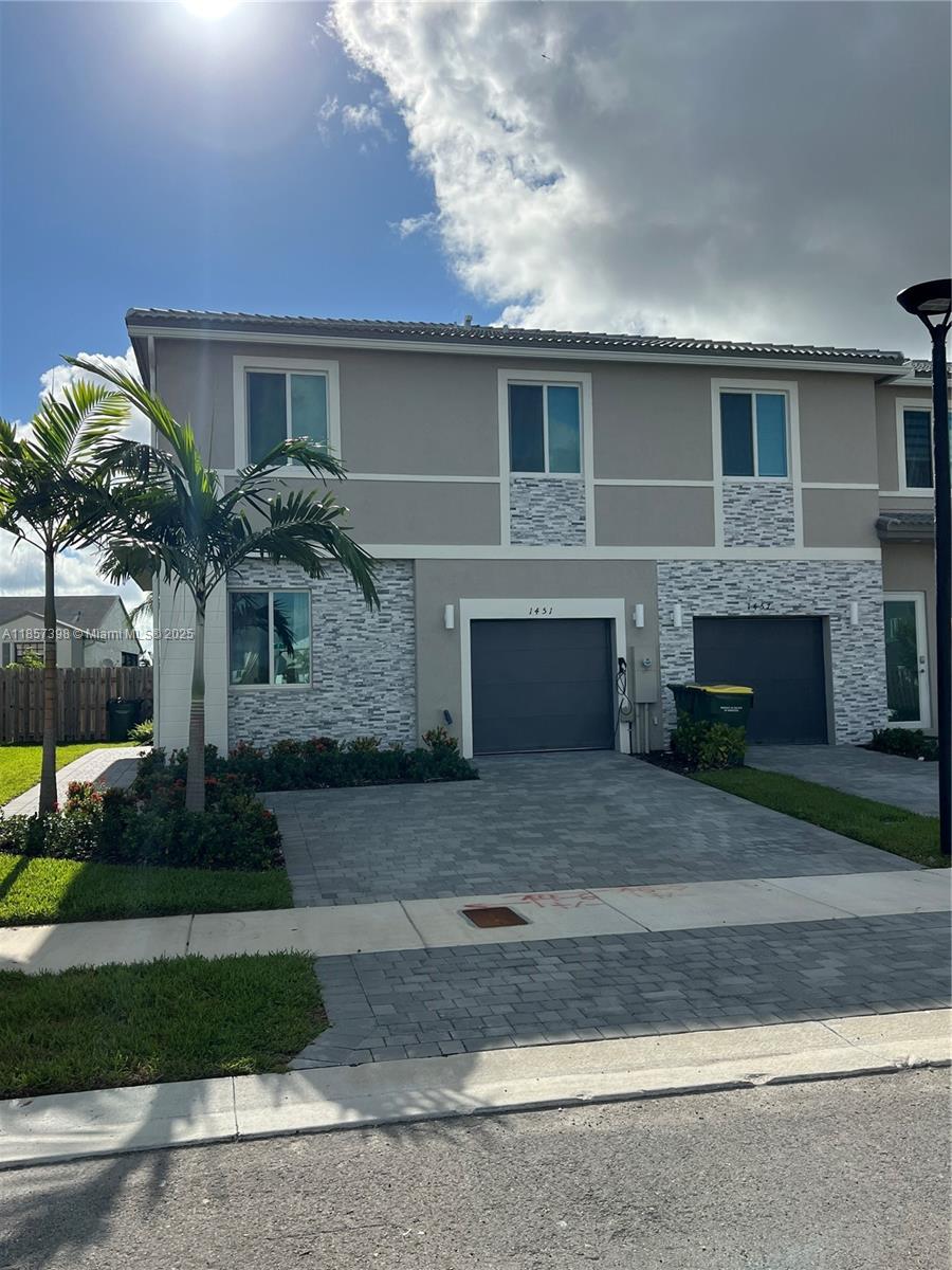 Immaculate 4 Bedroom, 3.5 Bathroom, new construction townhome in Terra Sol community! Corner unit. Must See!! Built in 2024. Artificial turf backyard and Tesla charger. First month and one month security deposit to move in. Conveniently located near shopping centers, restaurants, Everglades National Park, and the Florida Keys. Updated pictures coming soon.