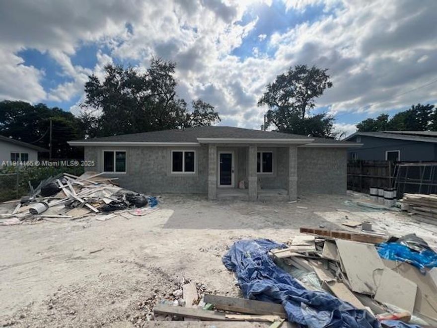 STUNNING CUSTOM PROPERTY, SPECIALLY DESING TO FIT IN THIS MATURE NEGHBORHOOD, NO HOUSE LIKE THIS ON THE AREA, OFFERING 4 BEDROOM AND 3 FULL BATHROOM, 1936 SQ. FT TOTAL AREA, ON A 6000 SQ. FT LOT , TWO MASTER BEDROOM , ESALY TO CONVERT ONE TO AN IN-LAW SUITE, LARGE TERRACE UNDER THE SAME ROOF, CLOSE TO EVERITHING, LARGE MASTER BEDROOMS, BEUTIFULL CURB APPEAL , WITH IMPACT FRENCH DOORS, IMPACT WINDOOS, 24x48 PORCELAIN TILE THRU THE WHOLE HOUSE, STUNNING MODERN DESING KITCHEN WITH EXOTIC QUARZT, CUSTOM VANITY DESING, TOO MUCH TO LIST YOU NEED TO BRING YOUR BUYER BEFORE I GET MINE. NO HOA, NOT A COOKIE CUTTER. ONLY BY APPOIMENT TO QUALIFIED BUYER. PROPERTY UNDER CONSTRUCTION.