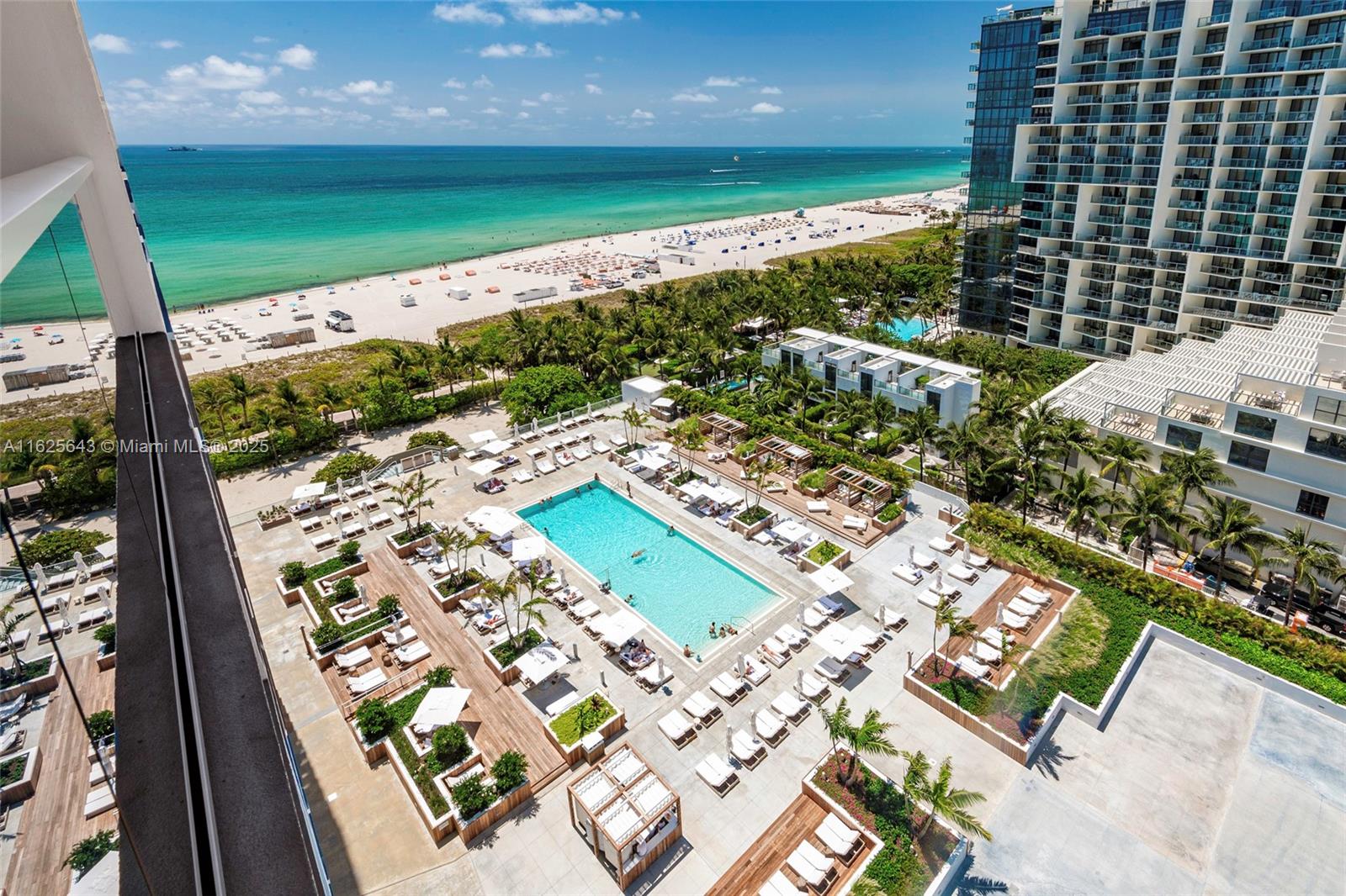 Seller financing may be avail with 50% or more down & very favorable, low interest rate for remainder of balance,OceanFront condo, 1 bedroom, 1 bathroom, open balcony to ocean & city views. Located in one of South Beach’s trendiest oceanfront resorts. Cable, WiFi, Water and valet with 1 parking spot included in maintenance. Laundry room on every floor. Amenities Situated inside the same building as the 1 Hotel, Roney Palace residents enjoy the best of South Beach access to 3 oceanfront swimming pools, a hot tub and beach service. Onsite restaurants include Habitat, STK South Beach, Plnthouse organic café, Watr at the Rooftop & more! Home to SoulCycle, Anatomy Gym, high-end spa, salon and retail fashion boutiques. Valet parking, full-time security, laundry on every floor, onsite management.