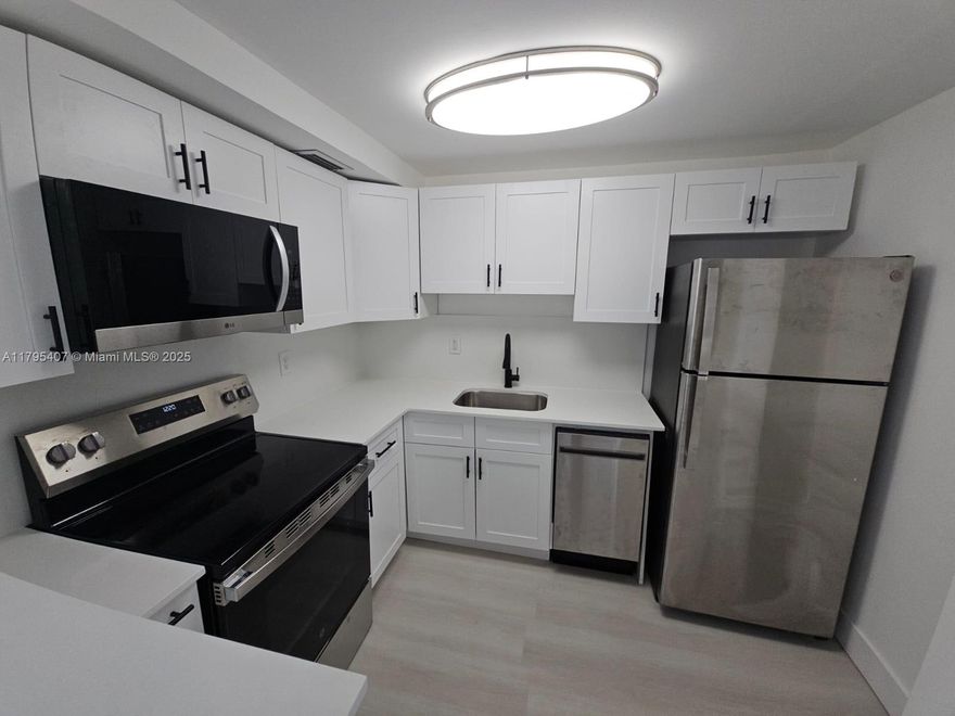 Live the luxurious life you’ve always dreamed of this Updated Unit in Crespi on the Bay, Large 1 Bedroom and 1.5 Bathroom with partial water view and assigned parking. Dishwasher, dryer/washing machine will be installed next week!. Dock available for rent up to 45 feet. Building is gated, with intercom system, elevator and outdoor pool on the canal, Pets are welcome. Located in Miami Beach, just a few blocks from the beach, major transportation, dining and entertainment, Bal Harbour Shops, etc. Street parking (parking for residents only). For Rent-AS IS: Cosmetic condition included.