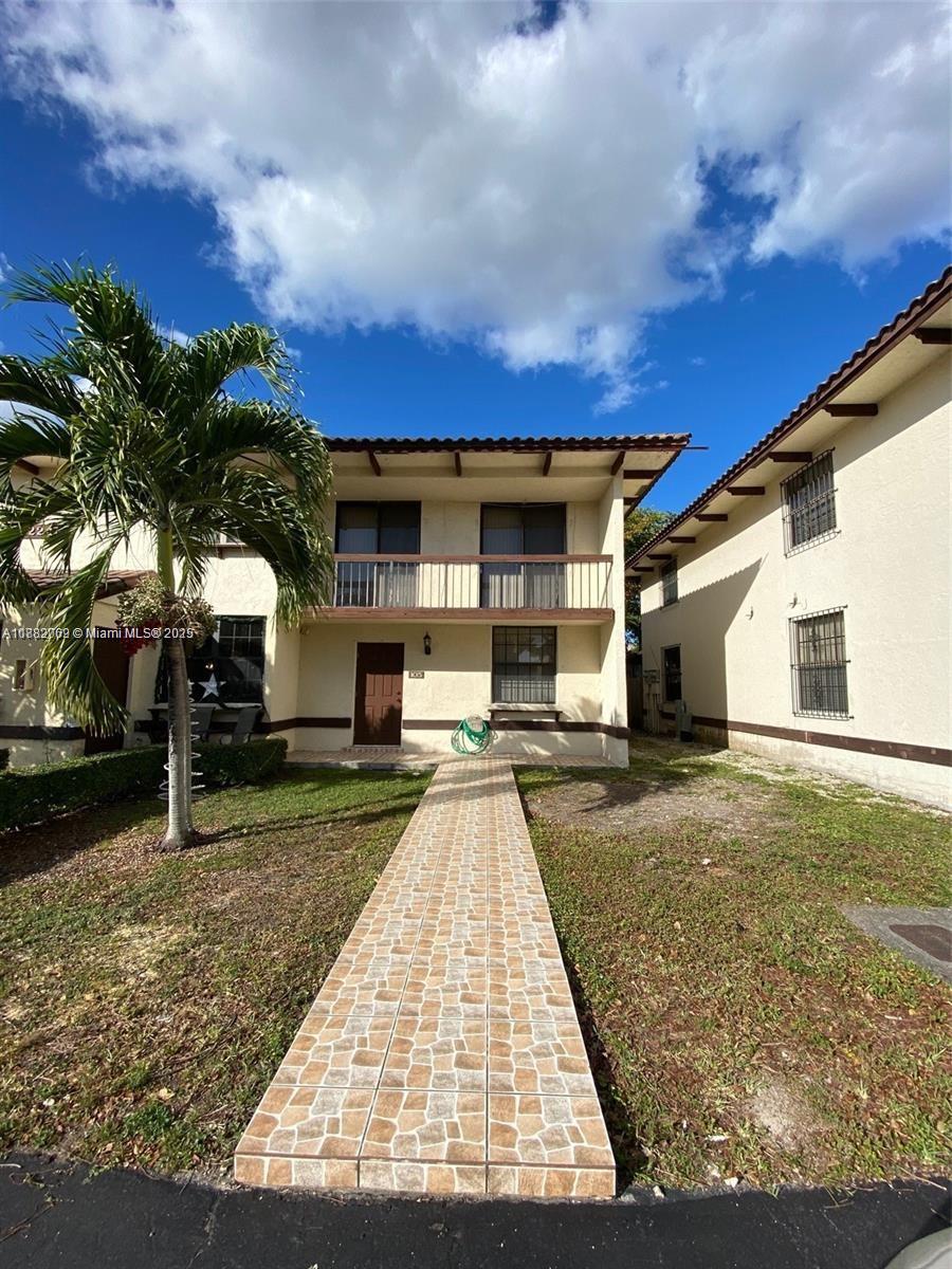 Available 10/01/2025. Amazing area, great schools. Corner; two story, townhome with 3 bedroom and 2 and a half bathrooms. Two Private Parking spaces infront of townhome and spacious patio. Tiled thru home, updated kitchen. Central air, Fenced patio. Community offers clubhouse and pool access. Must have clean background; sect 8 ok.