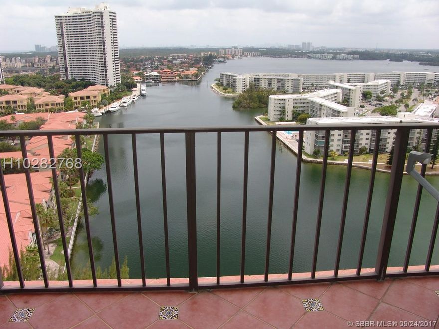 This is lower Penthouse; 1bed/2bath w/unobstructed water & city view. Open upgraded kitchen, custom made bedroom. Unit will be rented fully furnished. Centrally located in a heart of Aventura, only steps from shopping & entertainment. Not a seasonal rent; only year lease, please. It is a gated community next to a William Island. Building has two pools, 2 tennis and rocket ball courts. 10 minutes from Aventura mall.