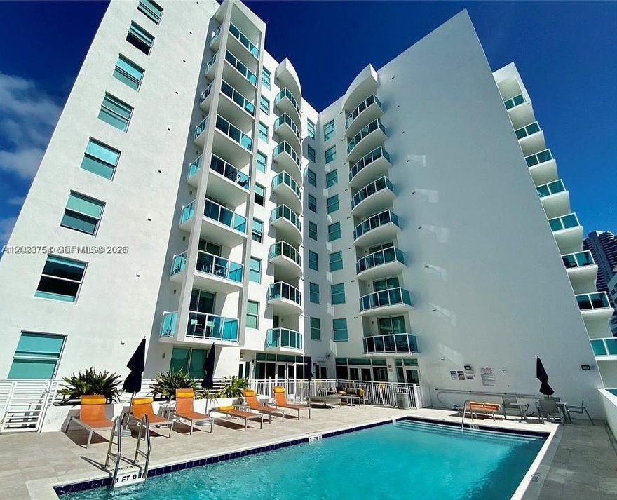 Boutique building located in a very quiet area of Brickell! Cozy 2-bedroom, 2-bathroom unit featuring access to a pool, gym, party room, and two assigned parking spaces. Conveniently located within walking distance to Publix, the Metro, and a variety of restaurants and shops.