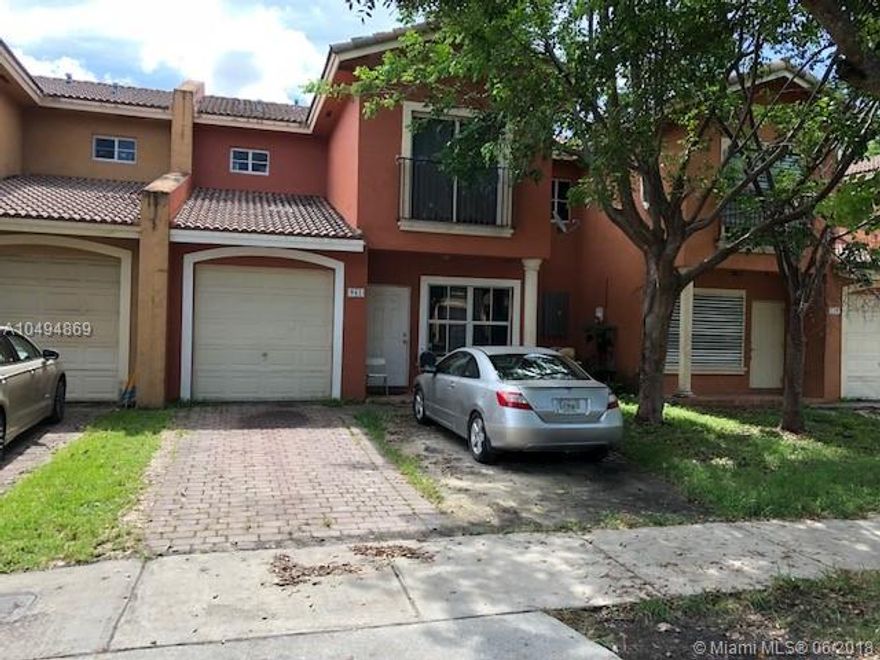 Attention Investors!! 3 Bedroom 2 1/2 Bath Townhouse in Abel Homes at Keys Winds. No HOA. No CDD. Currently rented at $1,350.00 per month, lease expires 2/2/19.  Property can be purchased individually or with 9 other units in the same development. Please see attachment for details.