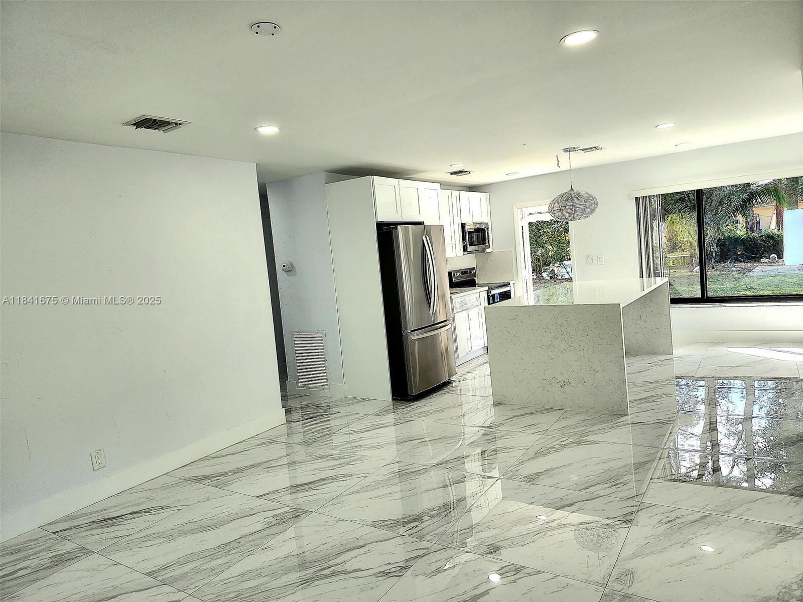 Beautiful FULLY Remodeled 3/2 Single Family. WATER, ELECTRICITY AND INTERNET INCLUDED IN THE RENT !! ONLY FIRST MONTH AND ONE SECURITY DEPOSIT TO MOVE IN !!! EXCELLENT LOCATION MINUTES From Fort Lauderdale Beaches, and Downtown Fort Lauderdale; Open Floor Plan with New White Marble Floors. The Kitchen has LIKE NEW Stainless Steel Appliances, Granite Countertops with a Center Island and White Wooden Cabinets. Bathrooms Featuring ALL NEW Tile, Flooring, Showers, Fixtures & Appliances. Freshly Painted and beautiful Finished Interior & Exterior. Big Backyard Area.
PETS ALLOW
