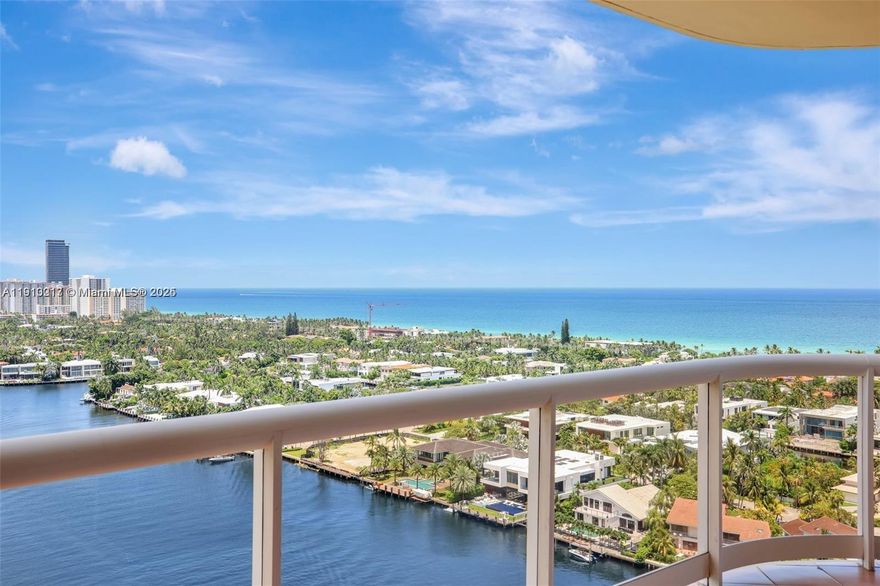 Spectacular Turnkey Residence.Breathtaking Views.Experience luxury coastal living in this brand-new, high-floor corner unit featuring panoramic ocean, Intracoastal, city views. This spacious 1,936 sf. split floor offers floor-to-ceiling impact windows, filling the home with natural light   connecting seamlessly to a large wraparound terrace perfect for entertaining. Designer-finished   the home features expansive primary suite generous closets. Open-concept kitchen, two garage parking spaces. Immaculate, impeccable,truly move-in ready.Enjoy resort-style amenities including café, pool service, spa, fitness center, tennis courts, Pilates classes, racquetball, 24-hour security, and valet.  Located near the beach, Gulfstream Park Casino, Aventura Mall, dining, entertainment, top-rated schools.