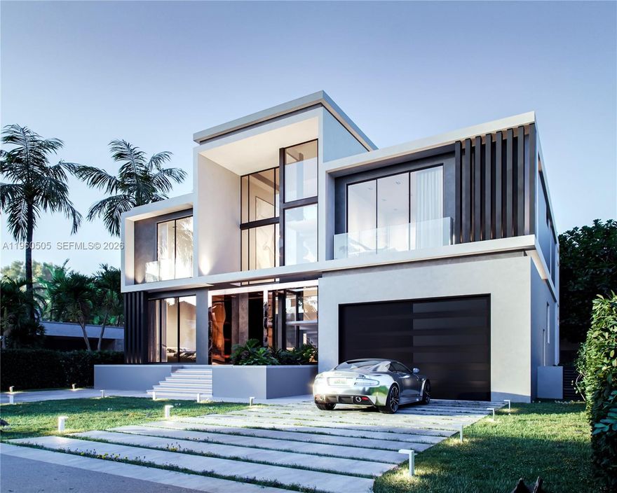 Property is being offered for land value and includes architectural plans for a 4,477 sq. ft. residence. Located on one of the most desirable streets in Golden Shores, Sunny Isles Beach, surrounded by newly built and constructed homes. Walk to the beach, top restaurants, and premier shopping. Be part of the ongoing transformation in one of South Florida’s most sought-after neighborhoods. Plans may still be customized to suit preferences.