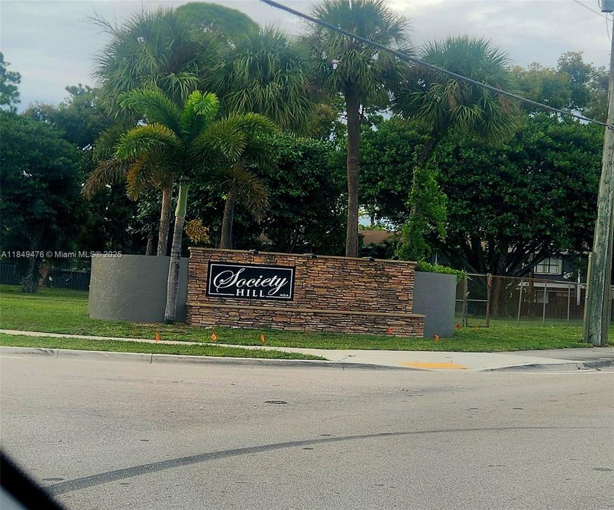 This property is a two-bedroom townhouse with two full bathrooms in each room and a half bathroom on the ground floor.The property features impact-resistant windows and doors throughout the house, spacious patios with fruit trees, a convenient location near the Turnpike and I-95 highways, and proximity to Palm Beach Airport. 
The property is in a family-friendly neighborhood and includes two parking spaces.
 The seller is motivated to sell and willing to contribute to the buyer's closing costs. 
Call the real estate agent for more information.