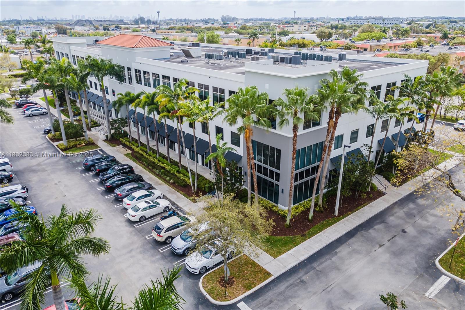 Discover an exceptional opportunity with this spacious 944 sq. ft. office space located in the vibrant heart of Downtown Doral. This recently remodeled suite features two private offices and a well-appointed conference room, perfect for fostering productivity and collaboration. The modern design and ample natural light create an inviting atmosphere for both employees and clients. With plenty of parking spaces available, accessibility is never a concern. Enjoy the convenience of being within walking distance of a variety of shops and entertainment centers, making it an ideal location for business growth and networking. Don't miss your chance to establish your business in this prime location! Excellent opportunity for investors, currently leased until March 2026.