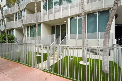 A home in Miami Beach