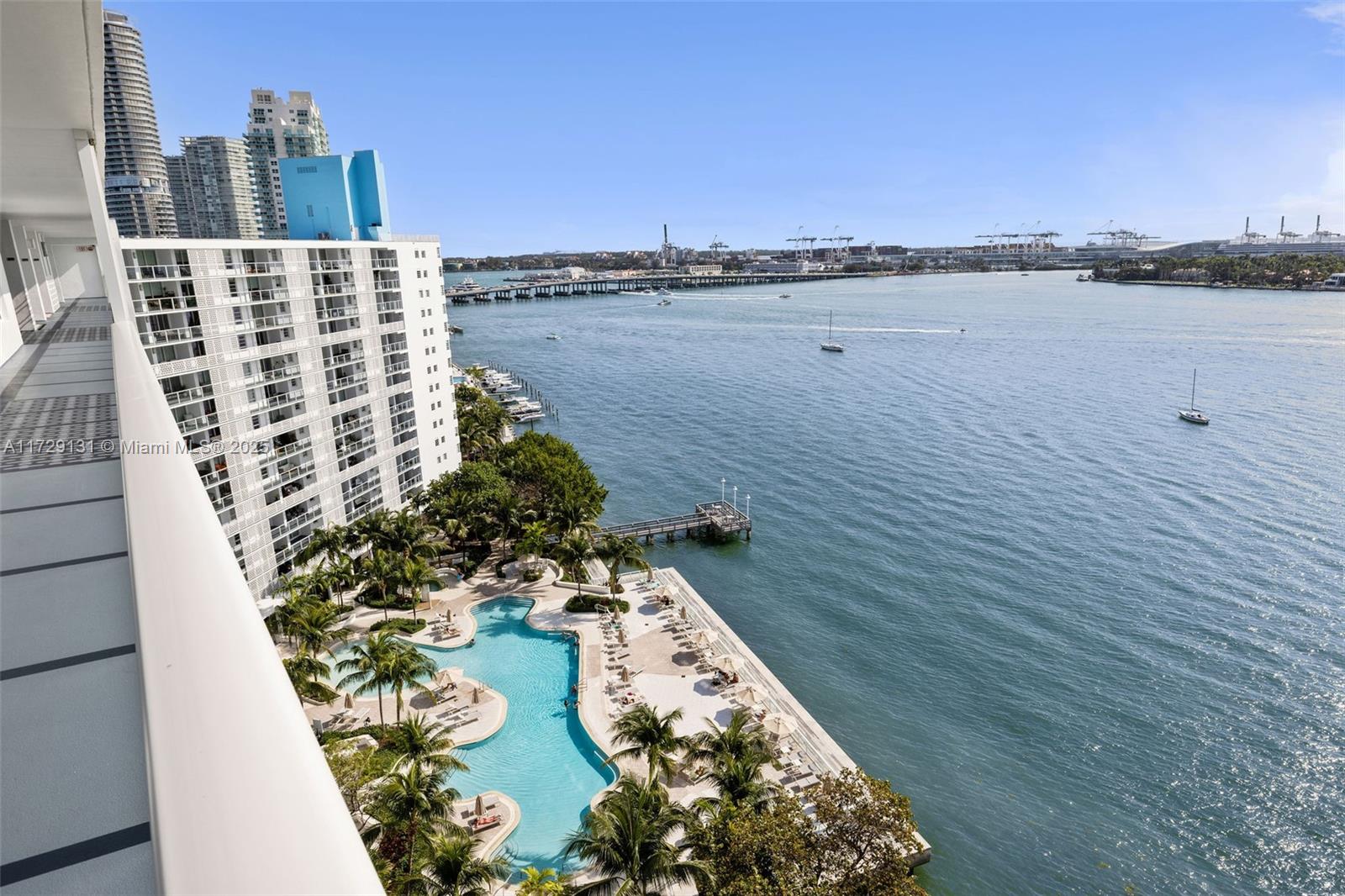 Rental Property at 910 West Ave 1516, Miami Beach, Miami-Dade County, Florida - Bedrooms: 1 
Bathrooms: 1  - $3,642 MO.