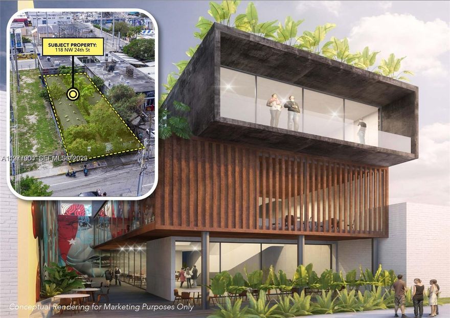 Multifamily Investment (8/8 Studios in WYNWOOD - FOR SALE) •Zoning: T5-O/NRD-1 • Lot Size 7,500SF •Covered Land Play property; Owner would receive income while working on development plans • Great opportunity for owner user or developer with all tenant leases up-to-date • Current income: Approx. $12,400/Month • Property includes 8 street parking spaces (City Decal) • New roof installed in '16 • WiFi network for all tenants • Central washer and dryer • Minutes to Miami Design District, Midtown, Allapattah, Miami beach, Downtown Miami and more