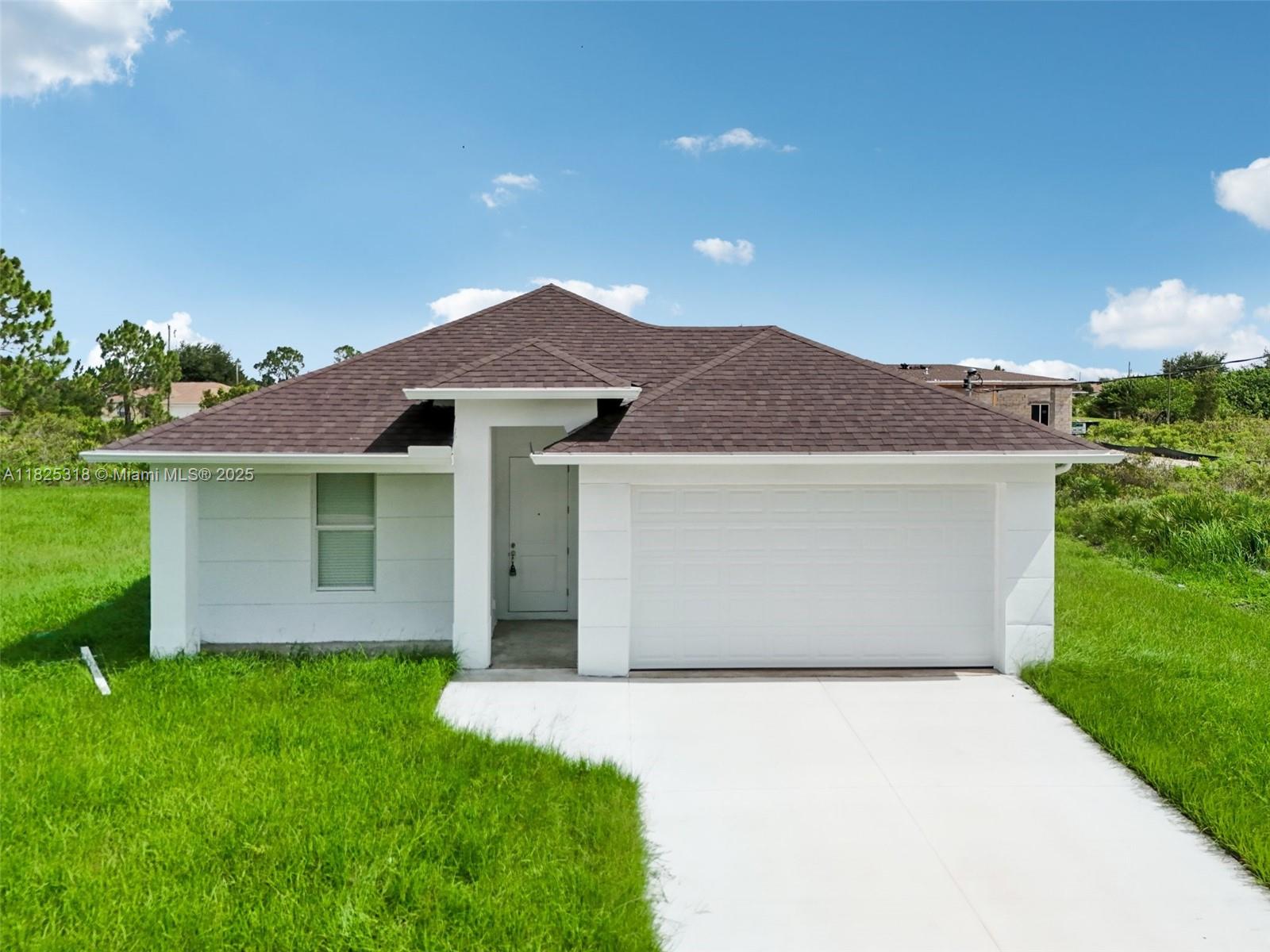 *Builder giving $10,000 towards Buyers closing costs* Are you a first time home buyer? If you want to move in with your toothbrush and suitcase, you must come to check us out! Upgrades everywhere, from your modern ceramic tile, flowing throughout the house, impact windows/doors, and a covered Lanai; as seen in the Model. Beautiful home, ready to call your own. One of the best locations in Lehigh, close to main traffic arteries, real wood cabinets, stainless steel appliances.... too much to list. *Some materials may change according to availability. They will be replaced by similar options.*