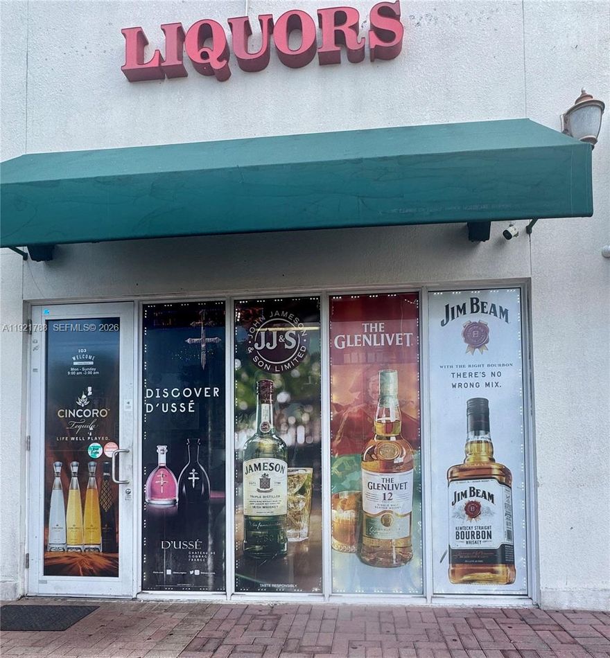 HUGE PRICE ADJUSTMENT! 4COP LIQUOR LICENSE INCLUDED! Rare opportunity to acquire a highly profitable, turnkey liquor store in one of Hallandale Beach’s fastest-growing entertainment districts. Located directly beside a popular nightclub, the store benefits from exceptional visibility, heavy foot traffic, and strong late-night sales. Fully licensed with all major liquor, cigar, and CBD retail permits, the business offers diverse revenue streams and strong margins. Features include a modern storefront with premium signage, updated coolers and fixtures, a secure POS system, ample parking, and an available inventory package. With streamlined operations, loyal local and tourist clientele, and a history of steady growth, this is an ideal investment for buyers seeking a cash-flowing, easy-to-operate retail business in a thriving South Florida market. THIS IS ONE OF TWO LIQUOR STORES WE HAVE FOR SALE! CALL FOR INFO.