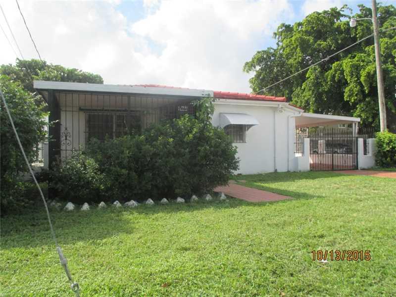 Voucher friendly, easy show. Heart of Miami 4/2, fresh paint, corner lot with additional storage and much more! Tenant responsible for ALL utilities & lawn. Deposit = two months.