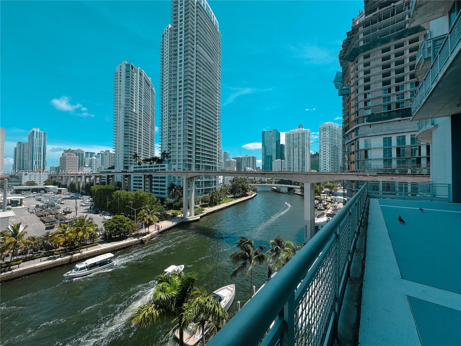 ideal for investors!!! Properties in this area lease rapidly due to strong rental demand.
LOCATION, LOCATION, LOCATION. Neovertika is a modern and unique building designed by Architect Revuelta Vega in 2006. Located on the edge of Miami River, a walking distance from City Brickell, great restaurants, metro mover, a metro rail. Just picture yourself sipping a glass of wine and admiring this fabulous view of the Miami river and the City skyline. This is a 2 story apartment with gorgeous natural light, a 20ft ceiling, loft style,2 bedrooms, and 2 and a half bathrooms. The master bedroom has a private balcony, with a pool and pickle ball view.