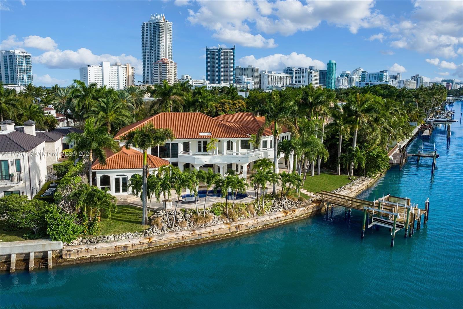 Property for Sale at 6640 Allison Rd, Miami Beach, Miami-Dade County, Florida - Bedrooms: 8 
Bathrooms: 9  - $22,000,000