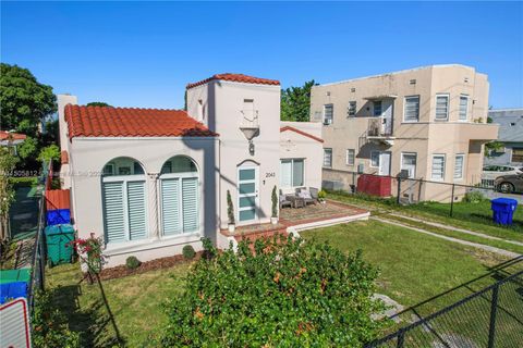 A home in Miami