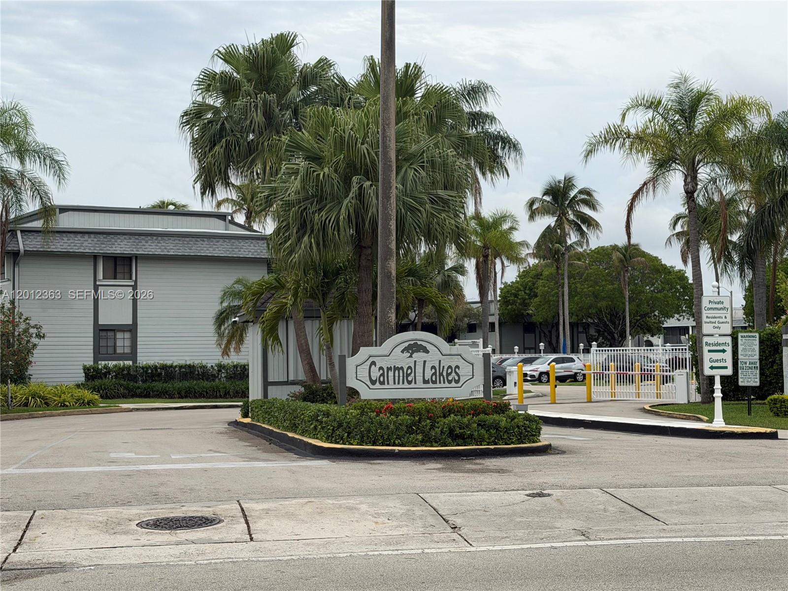 CARMEL LAKES CONDO NO 6 - Residential Lease