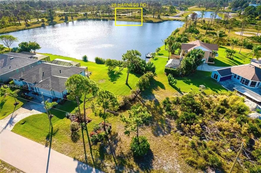 Exceptional opportunity to own two side-by-side serviced prime waterfront lots located on high ground in the desirable coastal community of Placida (Rotonda Sands area). This listing includes both 26 and 28 Harness Rd and is being sold together as a package.

These buildable lots offer beautiful water views and are already serviced, providing a significant advantage for builders and investors. The combination of available utilities and high elevation can represent substantial savings in site preparation and foundation costs compared to other vacant parcels in the area. In Rotonda Sands/Placida, this can translate into meaningful construction cost efficiencies.

Enjoy stunning sunsets and tranquil surroundings while being just minutes from golfing, boating, fishing and outdoor recreation. Nearby marinas provide access to the Gulf waters and pristine beaches of Gasparilla Island and Boca Grande.  These properties offer an excellent opportunity to build two homes, a larger custom residence across both lots, or secure a strong investment position in a growing coastal market.

(Please include proof of funds with all offers. Seller prefers cash. Information is deemed reliable but not guaranteed; buyer and buyer’s agent must perform their own due diligence.)