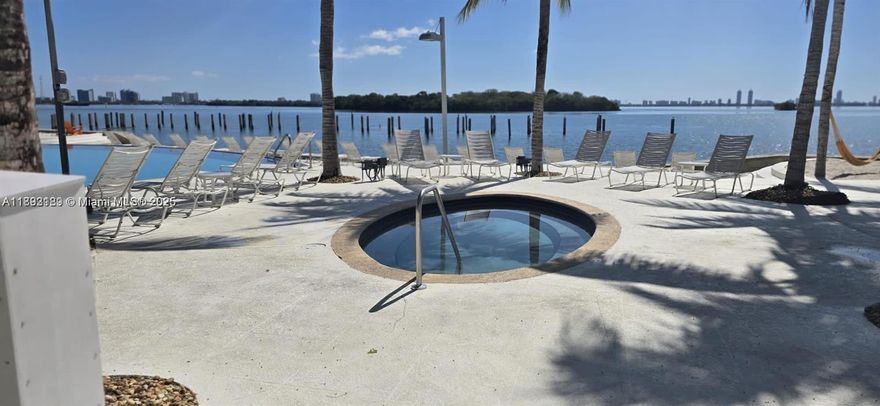This beautiful property is located just minutes away of Miami Designed District and in the new hot spot for investments! The unit offers one big room with walking closet, kitchen with Stainless steel appliances and a dinning/living area sharing the balcony with city view. All rooms are bathing with natural light!  Gated community, a market, Gym with Cardio and weight areas separate.OCEAN ACCESS thru Biscayne Bay and sand areas for your tanning, BBQ and Kayaking areas for parties and personal entertainment. Two pools and sauna with unobstructed view to Legion Picnic Island, Cisco Island, Biscayne Bay, Julia Tuttle Causeway Bridge and west side of Miami Beach. Natural entertainment and relaxing options. SELLER PAY OFF SPEC.ASSEST, LONG TERM TENNANT GREAT FOR INVESTMENT