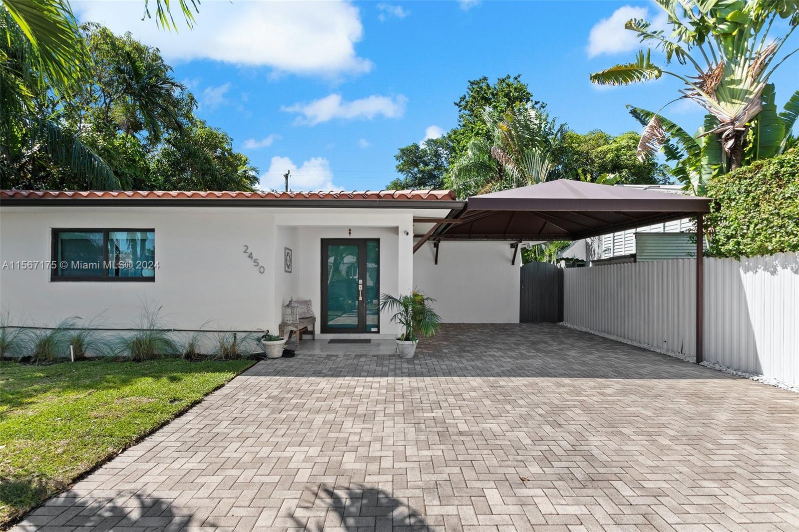 Property for Sale at 2450 Sw 22nd Ter Ter, Miami, Broward County, Florida - Bedrooms: 4 
Bathrooms: 3  - $1,275,000