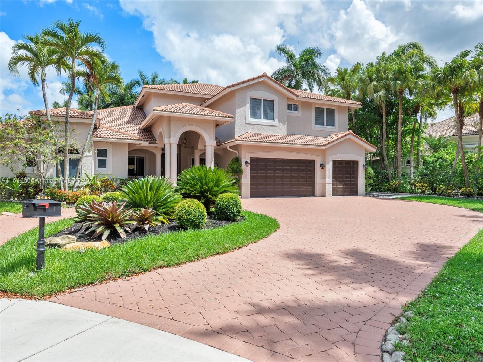 Photo 1 of 2481 Provence Cir, Weston, Florida, $2,495,000, Web #: 11612306