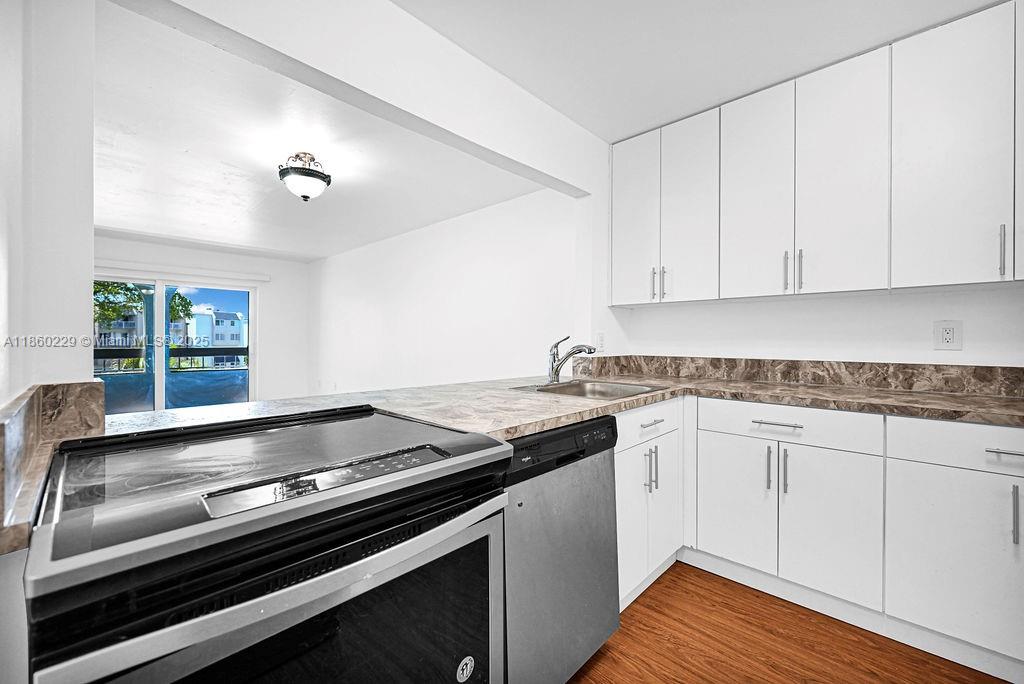 Updated water view very large apartment. Just painted. Bright and private corner unit. Apartment has windows in every room. Plenty of closet space. Tall modern kitchen cabinets. Great counter space. Stainless steel appliances. Apartment has a fresh open feel about it. Large open balcony faces a wide water creek. Community offers four swimming pools, racketball courts, two tennis courts, two fully equipped gyms, children playground area, and clubhouse. This apartment comes with two parking spaces, (not assigned) and plenty of guest parking is always available. Close to Publix, Dadeland Mall, other retail stores and restaurants. Please go to ShowAssist for key access. Please park in visitor parking spaces only when showing the apartment.