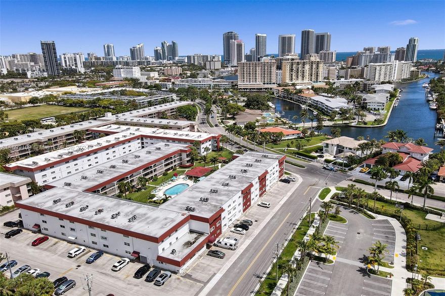 Location, location, location! Beautiful & completely remodeled  unit at CASA PARADISO in the heart of HALLANDALE BEACH. New windows & doors throughout, this one will sell all furnished and turnkey with everything you need. Beautiful kitchen with white cabinets all the way to the ceiling, recess lights and gorgeous backsplash. Large Screened patio overlooking the pool and you can even see the boats on the canal. Gated community for all ages near the beaches, the stores, restaurants, Gulfstream, new Tennis center & park etc. Low maintenance fees, reserves & new roof. Amenities include pool, shuffle board, BBQ area, storage, laundry room & waterfront lot with grill, tables & dock. THE CO-OP owns the land & also a private lot on the Intracoastal Bay, Don't wait! Cash only