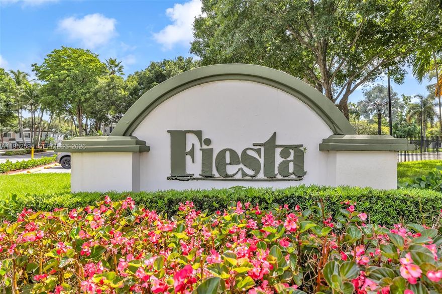 Welcome to this beautifully located 2-bedroom, 2.5-bathroom townhome in the sought-after Fiesta Townhomes community, right in the heart of Margate. This home offers the perfect balance of space, comfort, and convenience.

The main level features a bright, open living area ideal for entertaining, with a seamless flow into the dining and kitchen spaces. A convenient half bathroom downstairs adds functionality for guests. Upstairs, you’ll find two spacious bedrooms, each with its own private bathroom, providing comfort and privacy for all.

Enjoy low-maintenance townhome living just minutes from shopping, dining, parks, schools, and major roadways. Schedule your showing today!