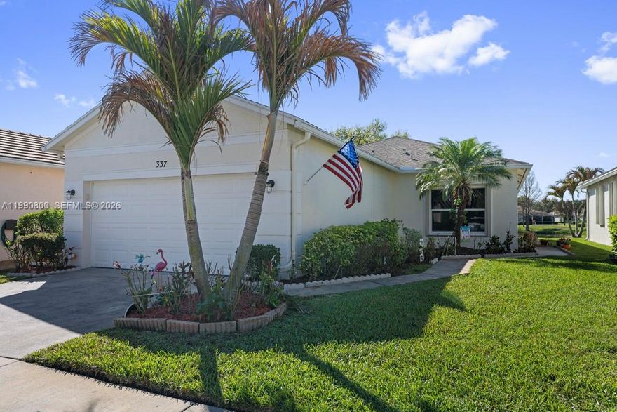 Beautifully maintained 3-bedroom, 2-bath home located in a quiet, gated community in Port St. Lucie. This inviting residence features a functional layout with an updated kitchen and a renovated primary bathroom, offering comfort and move-in ready convenience. Enjoy peaceful lake views from the primary bedroom, living room, kitchen and screened-in patio, creating a serene backdrop throughout the home. The screened in patio provides the perfect space for morning coffee, relaxing evenings, or entertaining guests. Situated in a well-maintained community, this home offers both privacy and tranquility while remaining conveniently close to shopping, dining, parks, and major roadways. A wonderful opportunity to own a lake-view home in a desirable gated neighborhood.