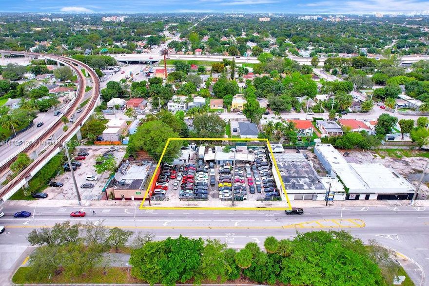 This 19,500 SF assemblage is comprised of four contiguous folios on the 36th Street corridor of Miami's burgeoning Allapattah neighborhood.  This site is directly across the street from the Miami Metrorail Allapattah Station.

This site is uniquely suited for mixed use redevelopment with a minimum of 67 residential units under the SB 102 Live Local guidelines which permits for increase density and development potential.  Zoning allows mixed-use retail, apartments, office, hotel, storage and more. Lot size is 150’ X 130’

NW 36 street is the high traffic east-west corridor that connects Miami Beach, Edgewater, Midtown, Wynwood, and The Design District to  all major roadways, Miami International Airport, and  westerly locations including Doral.